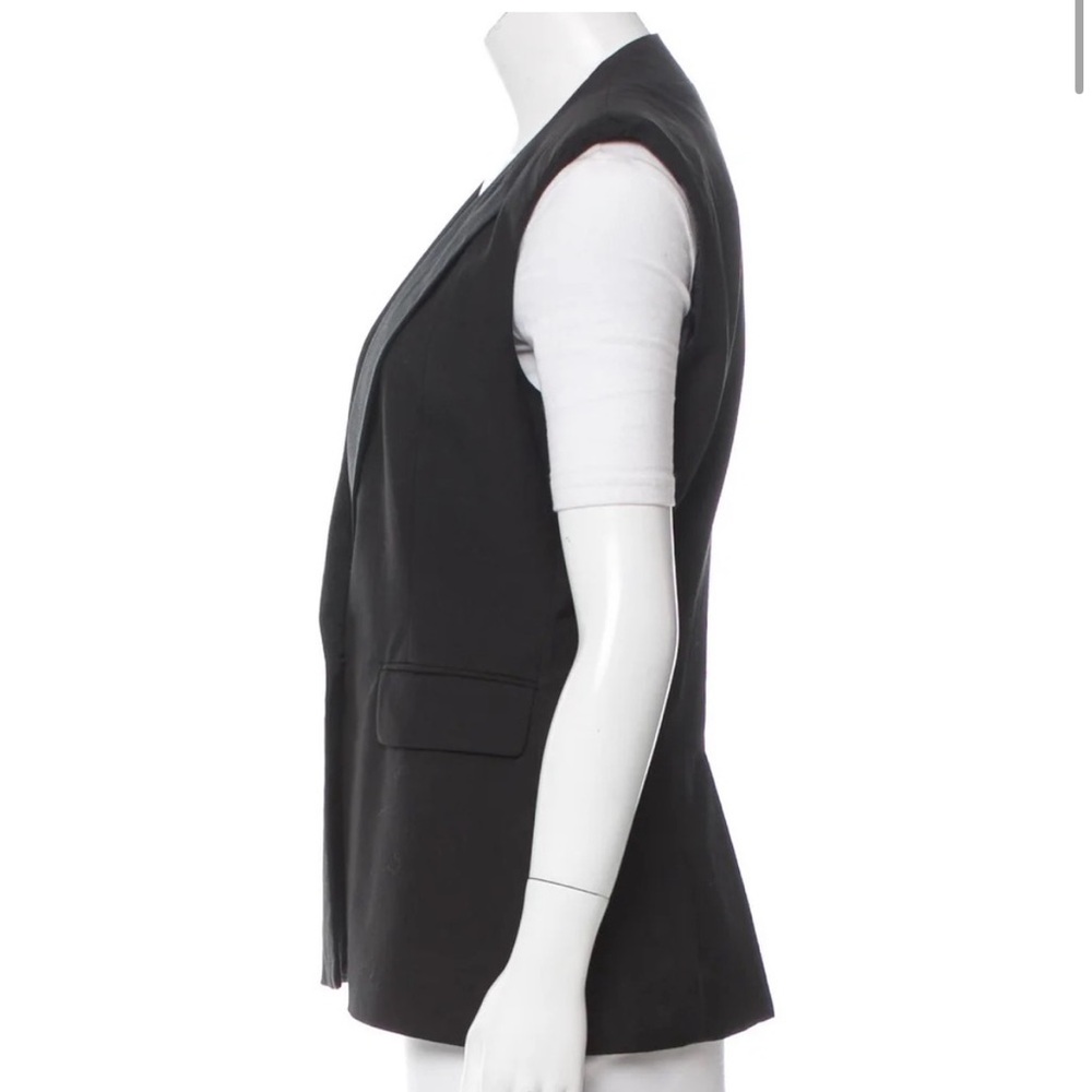Karl Lagerfeld Structured Longline Vest - Picture 4 of 11